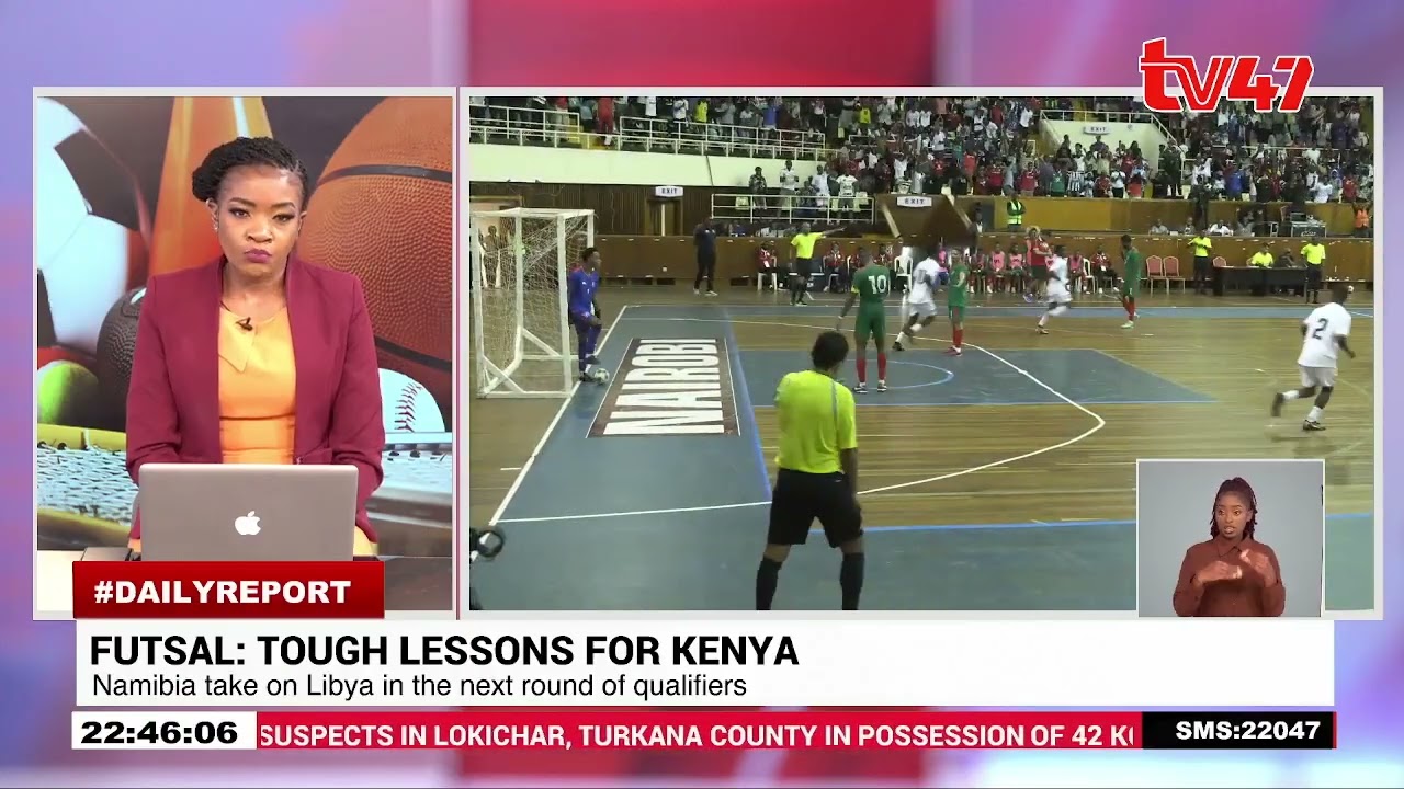 Namibia beat Kenya 10-7 to win their Futsal Afcon qualifier 18-11 on aggregate