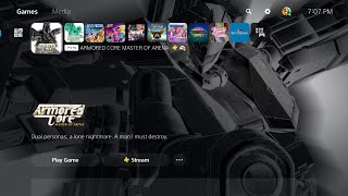 Armored Core Master of Arena (PS1) 2-Player Split Screen vs PS5 Gameplay (PS Plus Premium)