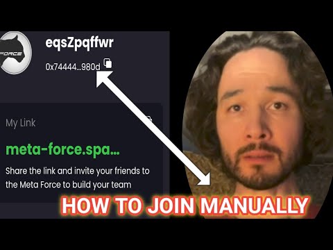 Meta force classic manual rejistration|| how to join manually|| how to buy levels in meta force