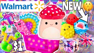 MULTICOLOR ONLY FIDGET SHOPPING! 🌈🍄*MUST SEE* NO BUDGET FIDGET SHOPPING CHALLENGE & Pop its