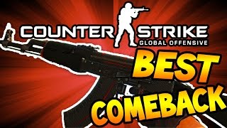 CSGO: *Best Comeback* Competitive Match! w/The Pack (Counter Strike Global Offense)