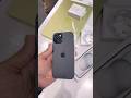 iPhone 15 Black Colour UNBOXING 🔥😍 #shorts #iphone #apple #unboxing #tech