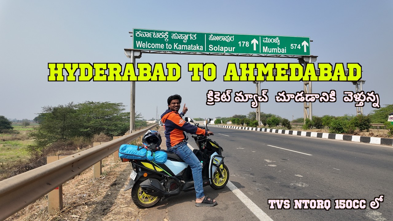 Day-1 Hyderabad To Ahmedabad For ICC T20 World Cup