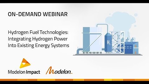 Hydrogen Fuel Technologies System Simulation Webinar - On Demand