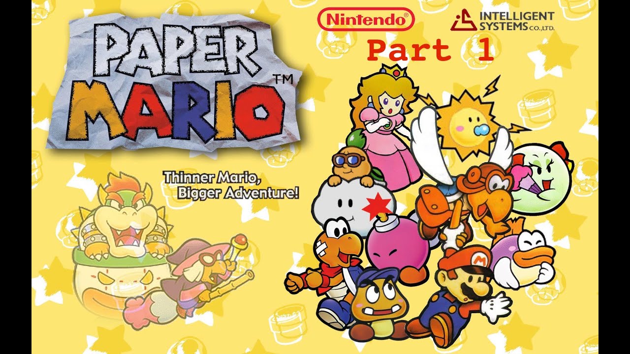 Kirby S Star Rod Paper Mario Part 1 Youtube