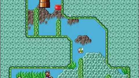 SMBX Custom level - beautiful beach