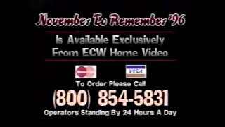 Commercial - ECW Home Video - November to Remember 1996