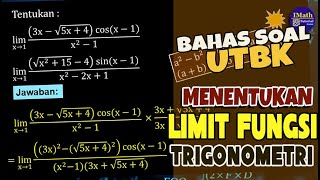 Bahas Soal UTBK Matematika Sainteks Limit Trigonometri