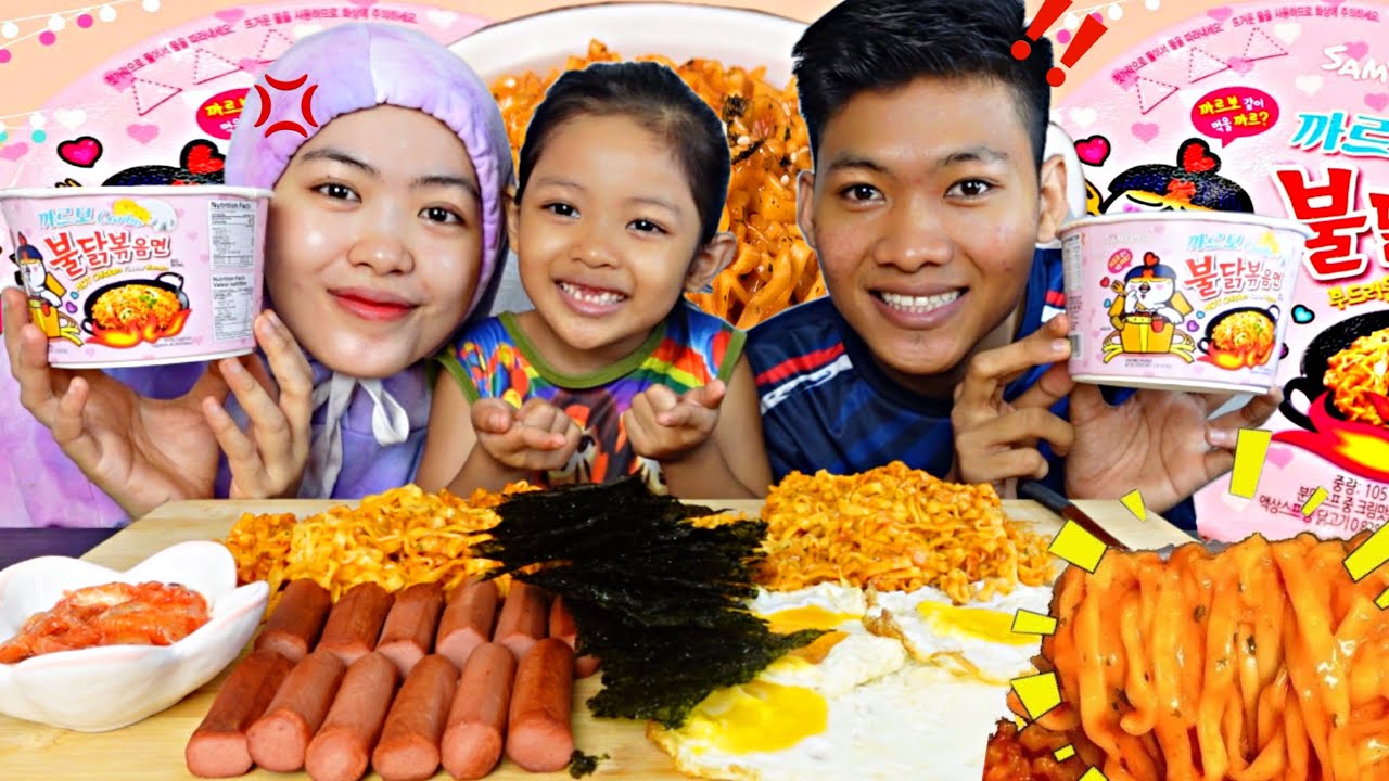 SAMYANG CARBONARA PALING TERLARIS,DAN PALING SEDAP 😋‼️