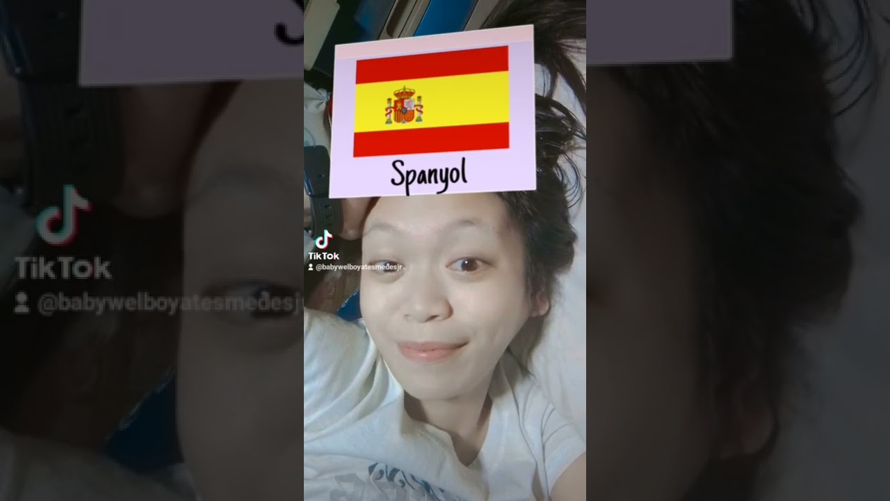 not spanyol,,it's from philippines
