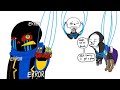 Sans - Try Not To Laugh Challenge Part 21 and Blue's Conversion【 Undertale Comic Dub Compilation 】