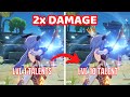 LVL 1-10 Talents Damage Comparison | Genshin Impact