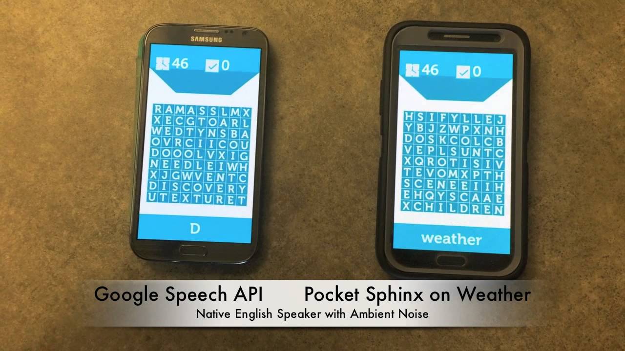 Speech API in Word Game - YouTube
