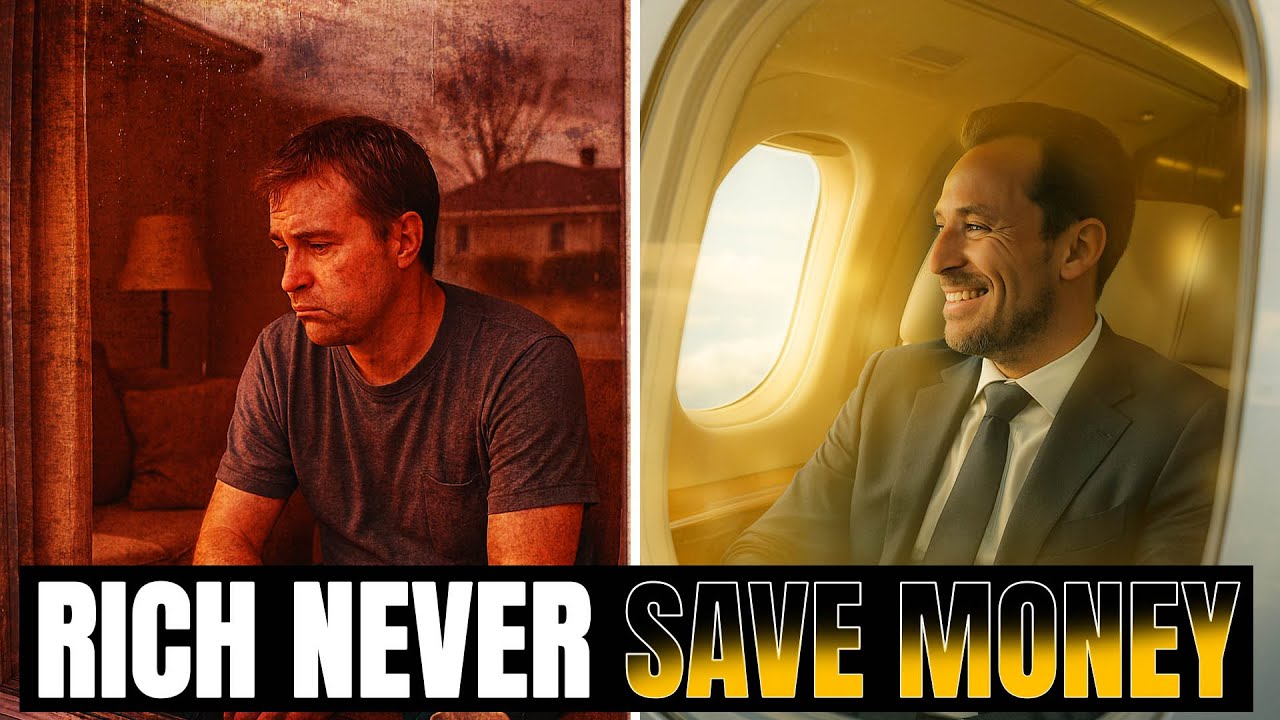 Why the RICH Never Save Money & Why YOU as a BROKIE Have to