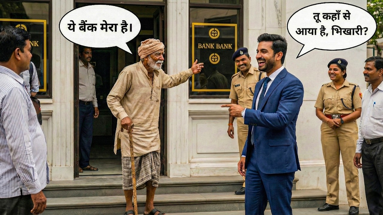 बैंक मैनेजर ने किसान को धक्के मारकर निकाला... अगले दिन वही आदमी बैंक खरीदने आ गया