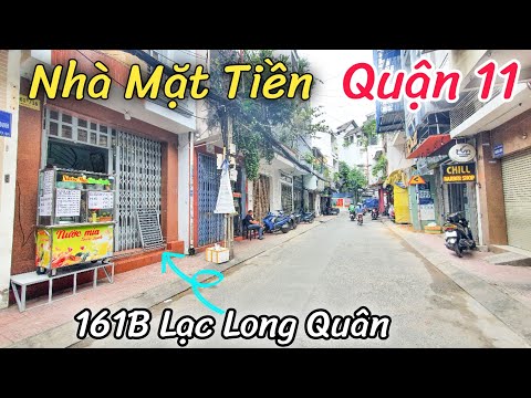 Video Quận 11 | Nhà bán mặt tiền 161B Lạc Long Quân | Khu... - youtube