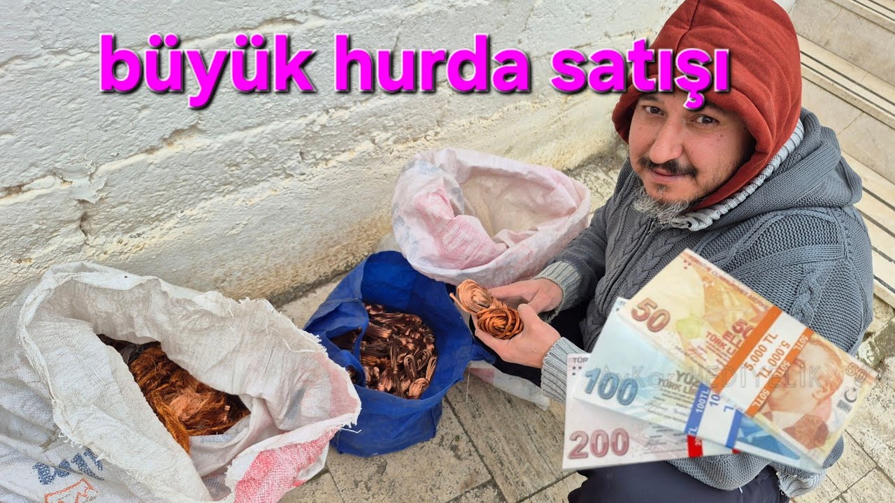 TOPLADIĞIM HURDALARI SATTIM | SONUÇ ŞAŞIRTTI 