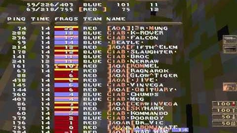 Quake Team Fortress (QWTF) - All Out Assault vs. Clan in a Box II, pt. 1