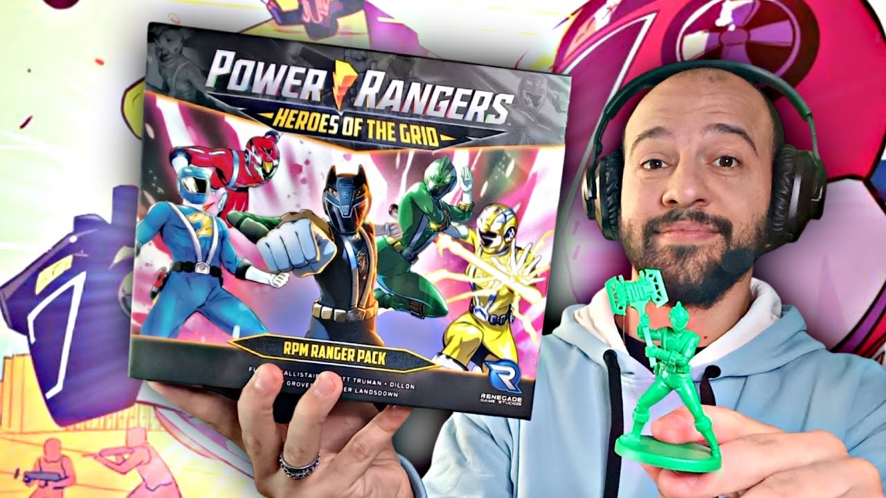 RPM RANGER PACK - Power Rangers Heroes of the Grid [Español]