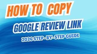 How to Copy Your Google Review Link in 2026 (Step-by-Step) | #Privatecard #review #link
