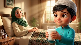 A Son’s Love for His Sick Mother ❤️ | Islamic Moral Story for Kids | Heart Touching 3D Animation