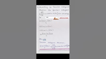 trb  2002-2003 fourier series &integrals question 6|shorts@tnmaths6to10