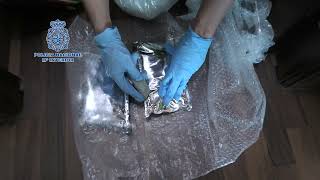 Intervenidas En Málaga Varias Armas De Fuego Y 15 Kilogramos De Cocaína