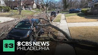 Storms that hit South Jersey sounded like a freight train residents say