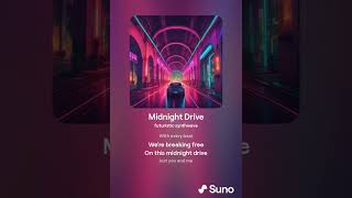 Midnight Drive-6#曲 #作業用bgm #music #著作権フリーbgm #著作権フリー #ai #song #bgmsong #lyrics