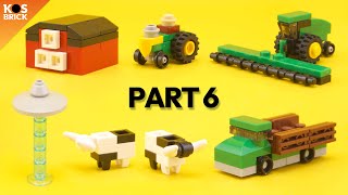 Lego Farm Mini Vehicles - Part 6 (Tutorial)