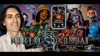 Фильм начинается! Бесплатный Шао Кан 🔥 12-й Скорпион и Саб-Зиро МК 1 в Mortal Kombat Mobile