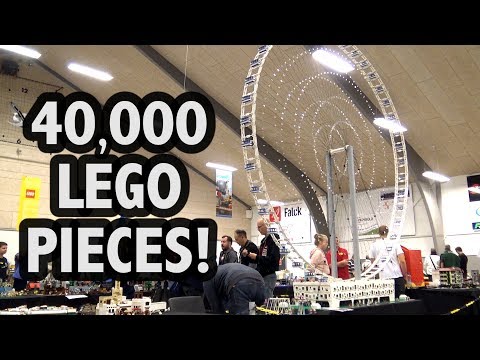 YouTube thumbnail: World's Largest LEGO Ferris Wheel