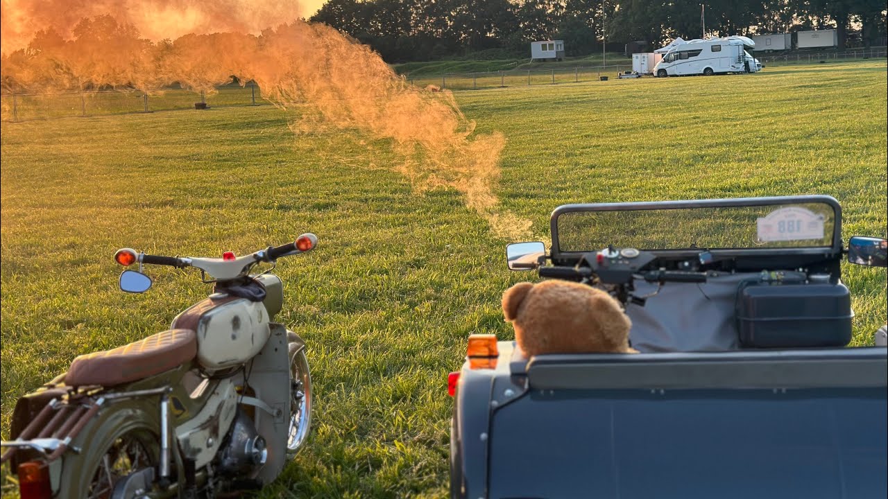 Moped Marathon Weserbergland 2024  „Nach der Panne ist vor der Panne „ Team Stein im Schuh
