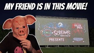 THE 3 KILLER PIGS at the Circle Drive-In! | A Horror Movie Experience