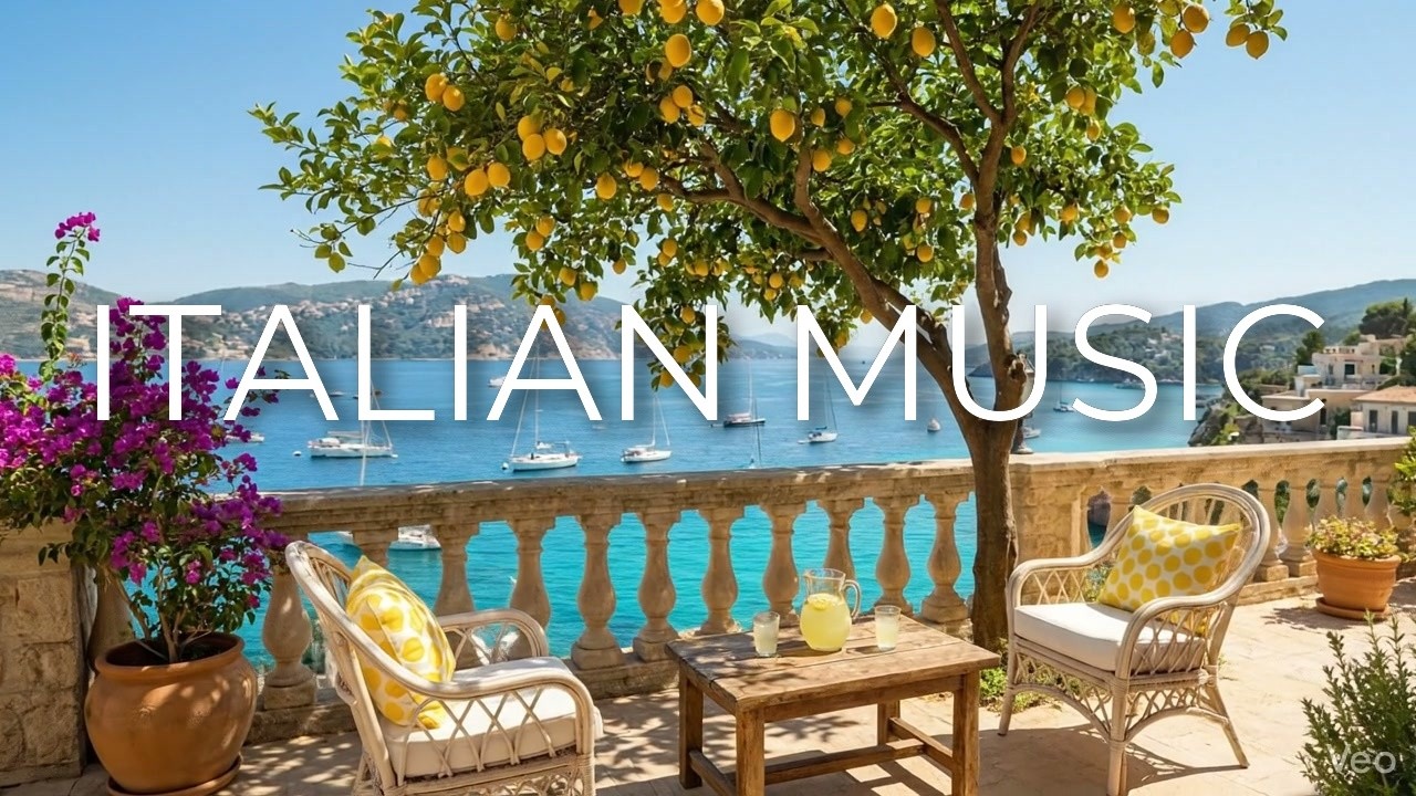 Italian Riviera 🎸🌊 - Relaxing Mediterranean Guitar Music