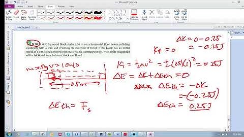 Chap 9.7 - Checkpoint 9.16 (calculate frictional force of block sliding on floor)