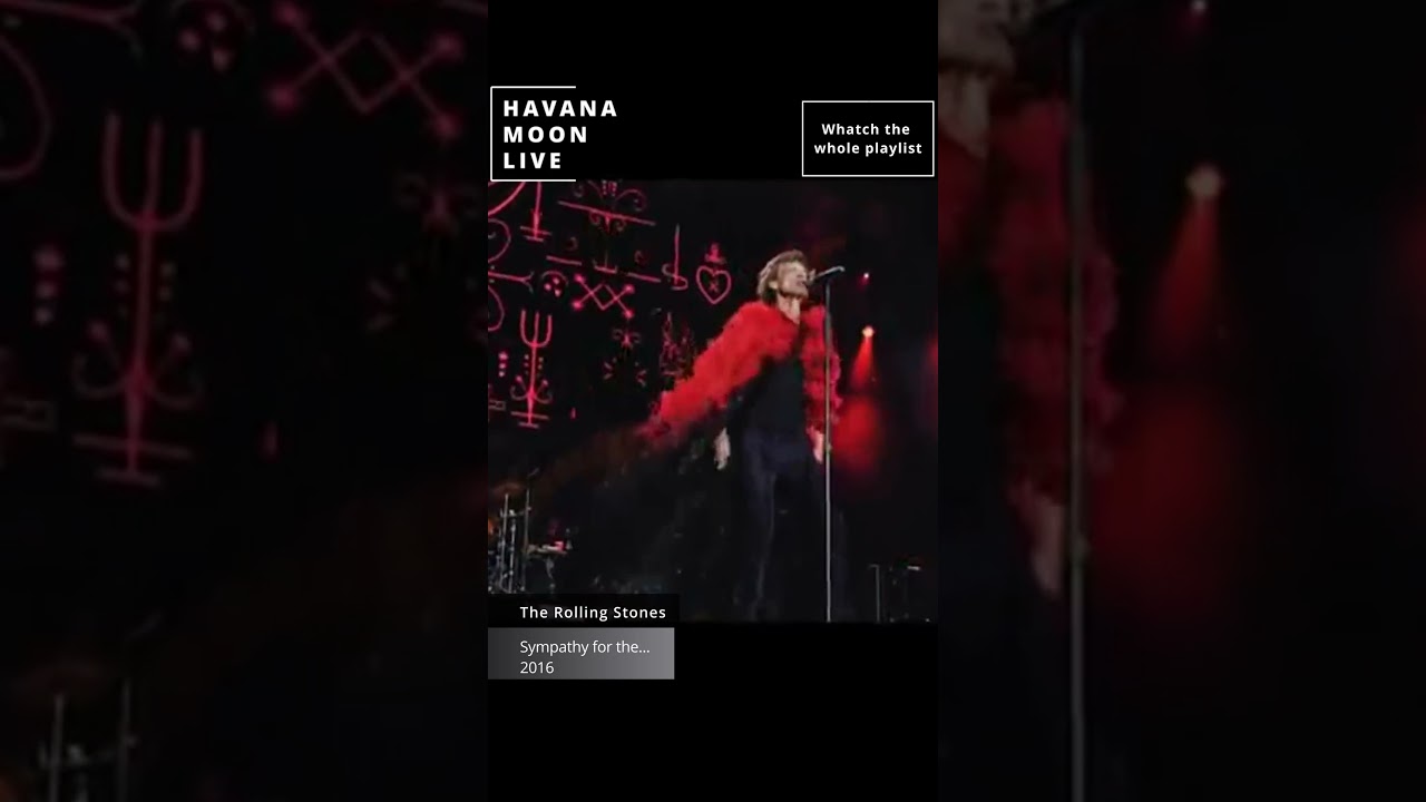 Havana Moon Live 2016 - Sympathy for the devil 