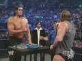 Triple H vs The Great Khali - Arm Wrestling