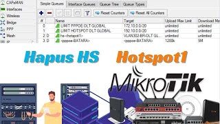 Famous Script Hapus HS Hotspot Simpel Queue Di Mikrotik Profile
