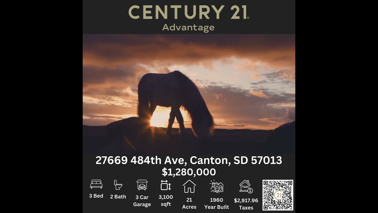 For Sale A Serene 21 Acre Ranch Style Estate In Canton SD