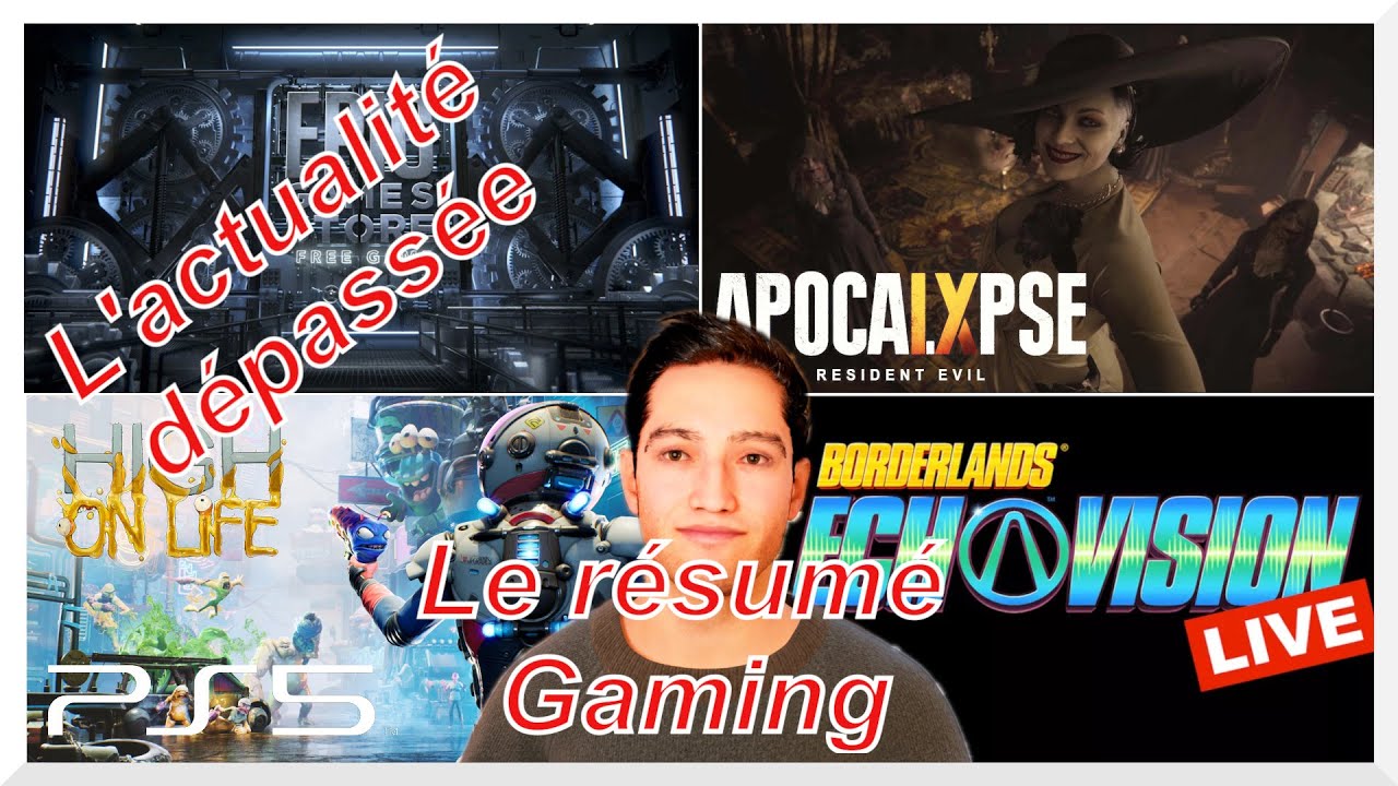 Ps5 Pro et Project Q 🔥, Borderlands EchoVision Live, High On Life, Resident Evil 9 + Jeux Gratuits