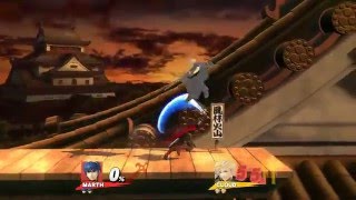 Marth 0% to 55% String on Cloud