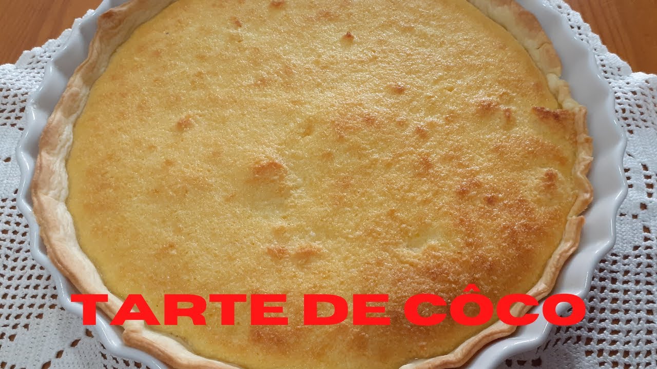 TARTE DE CÔCO | MARAVILHOSA