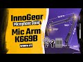 InnoGear Boom Arm Microphone Mic (Stand Shock Mount Set) Review!