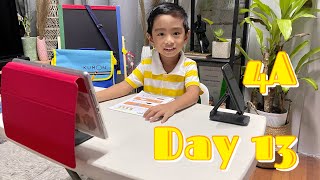 KUMON Reading Program 4A - Day 13