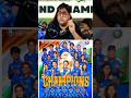 INDIA CHAMPIONS 🏆🇮🇳 | IND VS SA Final | women World Cup #womenscricket #teamindia #indiawins