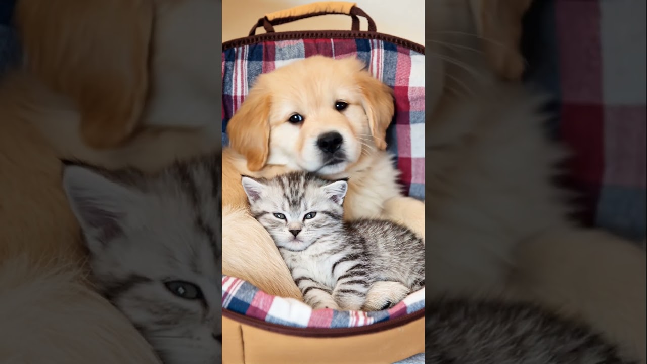 🐶🐱 Puppy and Kitten Oh So Sweet Together | Cutest Duo Ever! ❤️✨