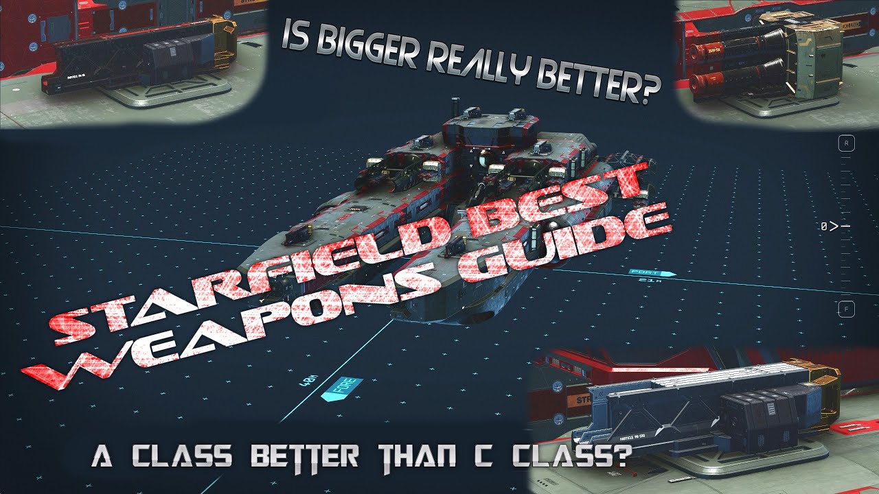 Starfield Best Weapons in the game - Min-Maxing Stats Guide