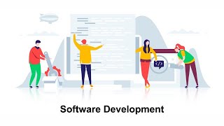 Software Development - Flat Concept After Effects Templates
