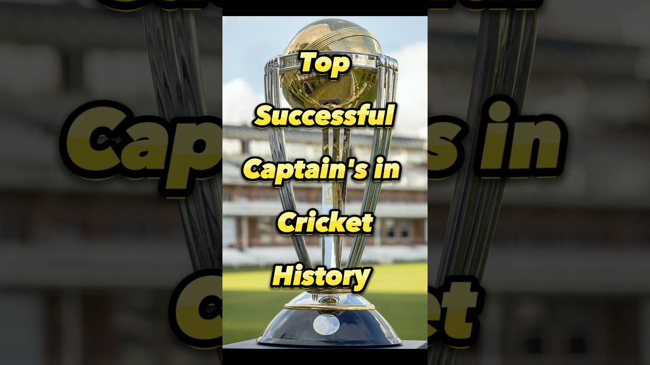 Successful Captains in Cricket History 